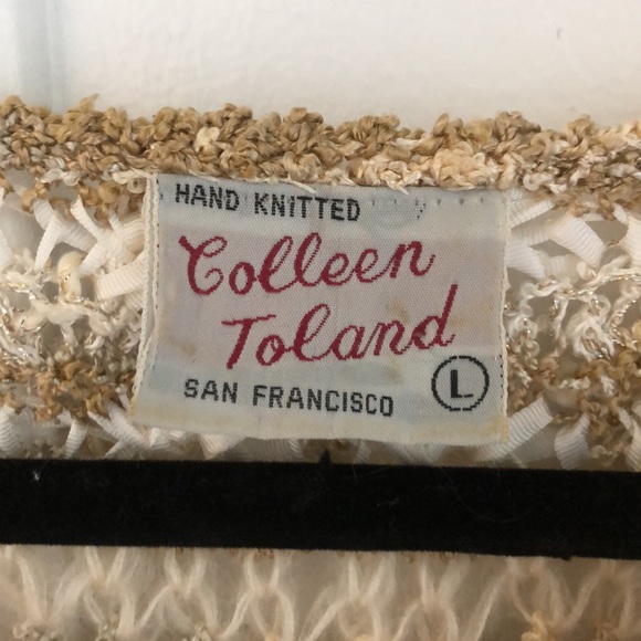 Vintage Colleen Toland hand-knitted sweater - Picture 2 of 8